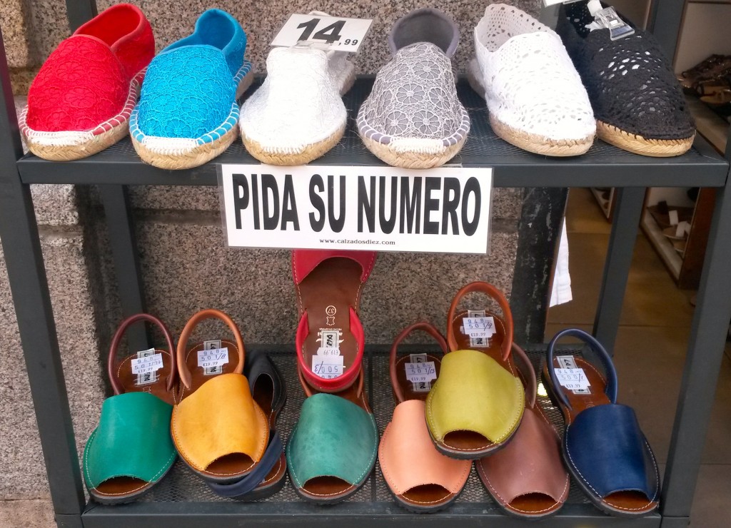 Best gift ideas in Madrid, Spanish Spanish shoes