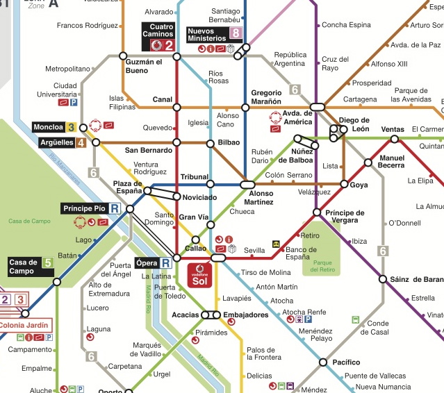 Metro Map Madrid1 